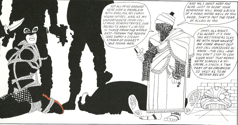 Illustration for article titled A child’s treasury of 13 horrible Frank Miller comic panels